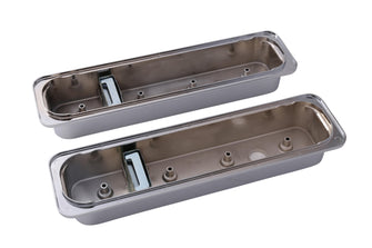 Aluminum Chrome Valve Covers - 12497985